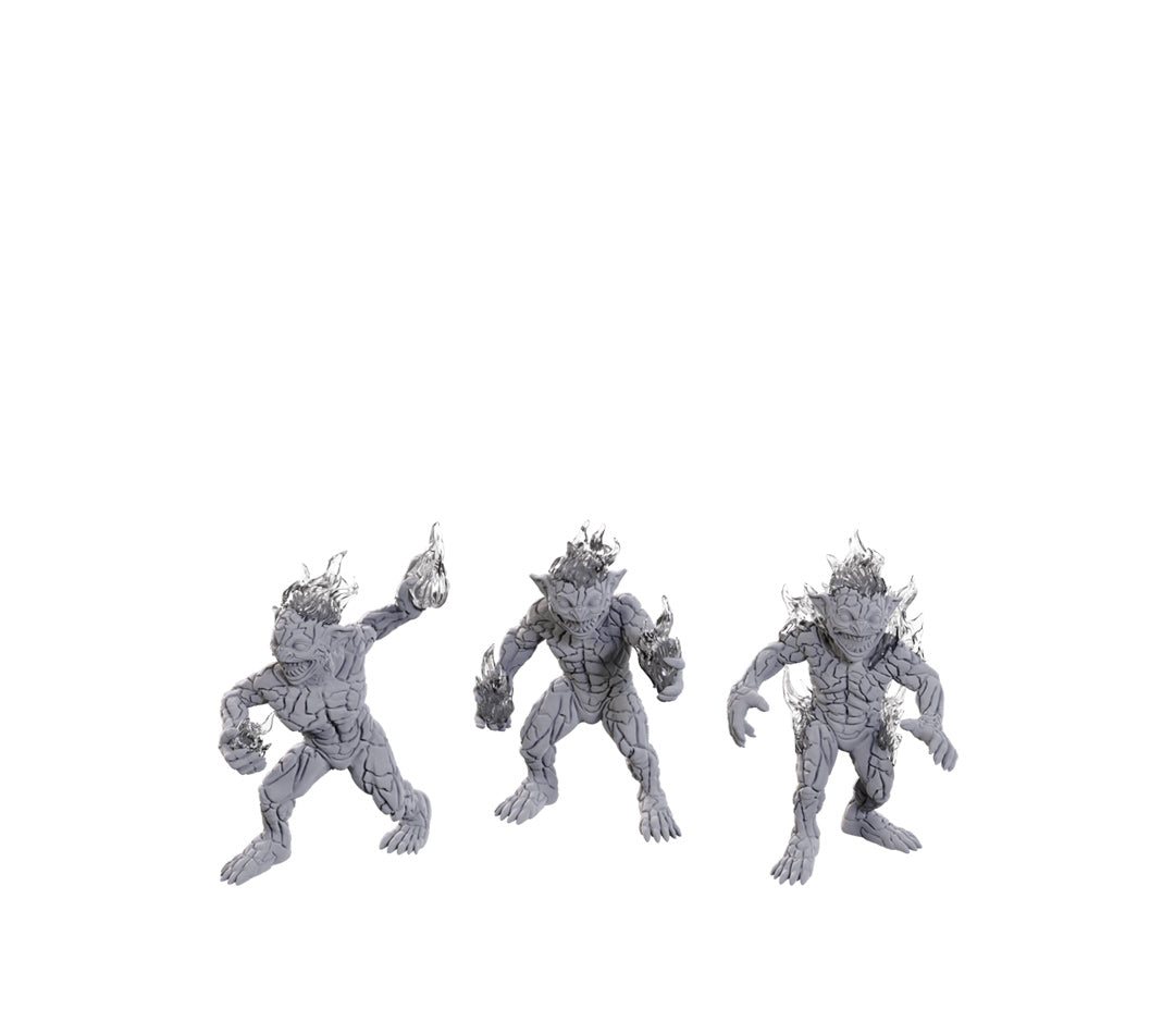 Dungeons & Dragons: Nolzur's Marvelous Unpainted Miniatures- Magmins W24