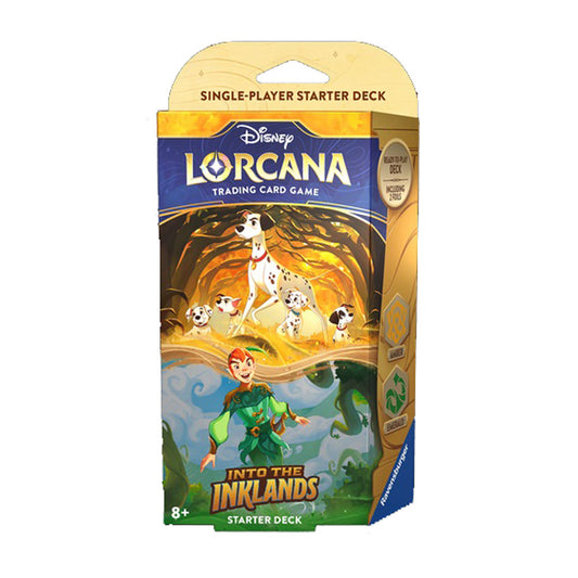 Disney Lorcana TCG: Into the Inklands Deck Amber/Emerald