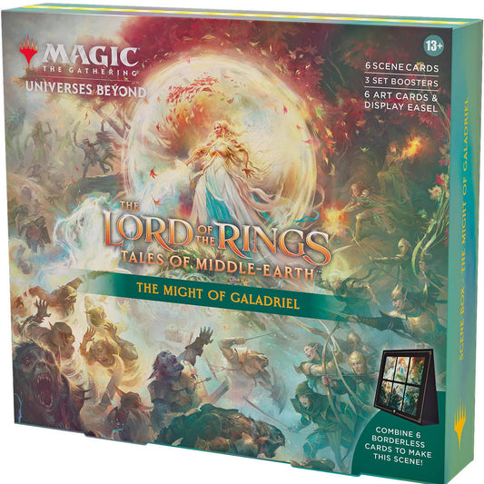 Magic The Gathering TCG: Lord of the Rings- Tales of Middle Earth Scene Box The Might of Galadriel