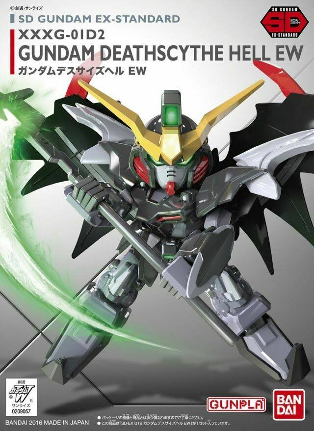 012 Gundam Deathscythe Hell EW Gundam SD Gundam Model Kit