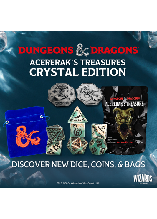Dungeons & Dragons: Acererak's Treasure Blind Box Crystal Edition