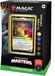 Magic the Gathering TCG Commander Masters Decks Sliver Swarm