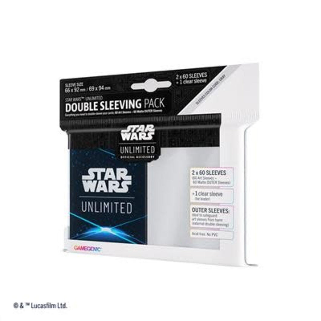 Star Wars: Unlimited Art Sleeves Double Sleeving Pack- Space Blue