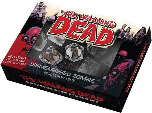 The Walking Dead Dismembered Zombie Resin Poly Dice