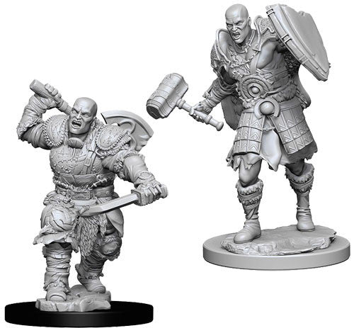Dungeons & Dragons: Nolzur's Marvelous Unpainted Miniatures- Male Goliath Fighter W07