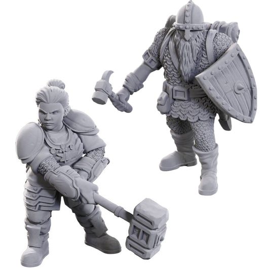 Dungeons & Dragons Nolzur's Marvelous Unpainted Miniatures:Limited Edition 50th anniversary Dwarves