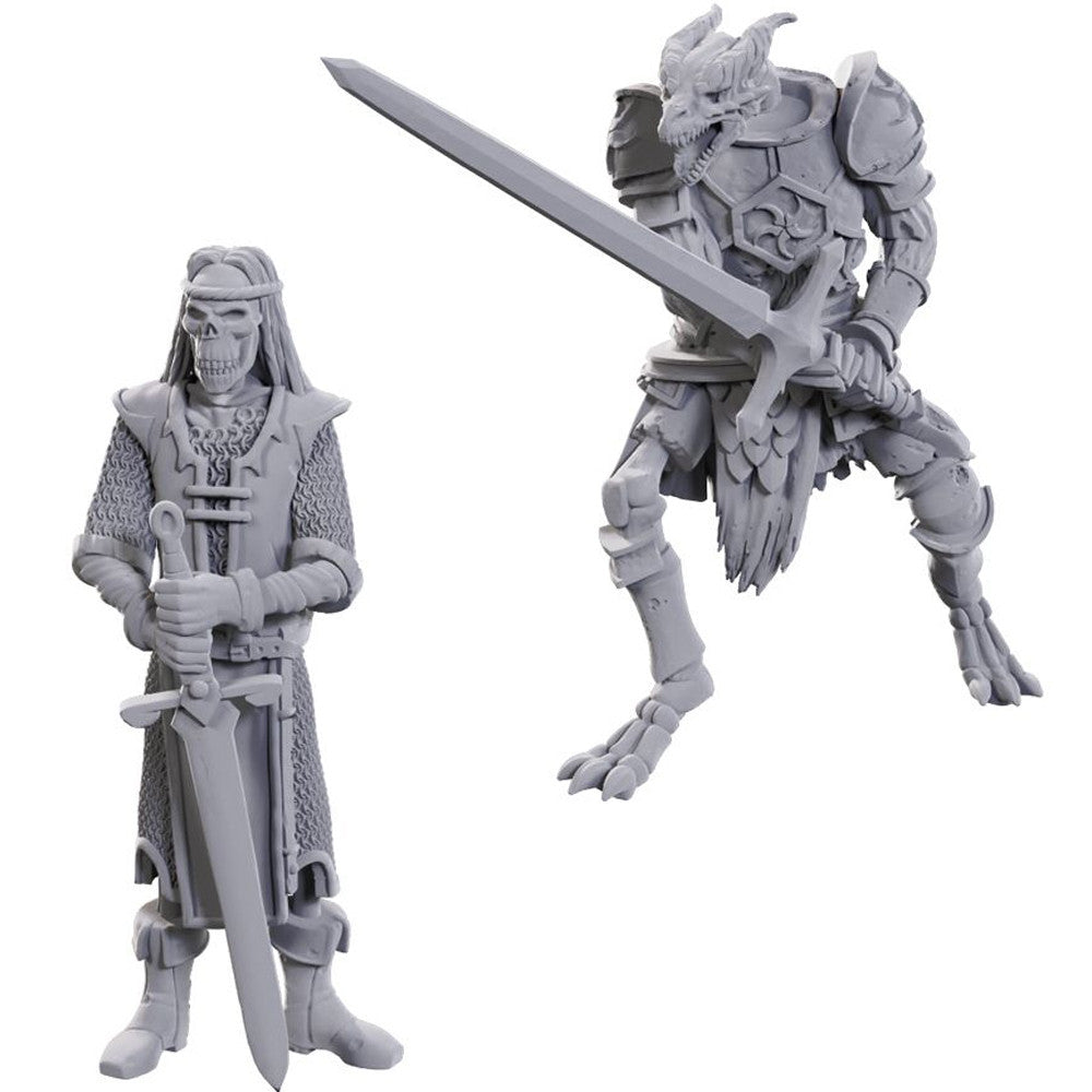 Dungeons & Dragons Nolzur's Marvelous Unpainted Miniatures:Limited Edition 50th anniversary Skeleton Knights