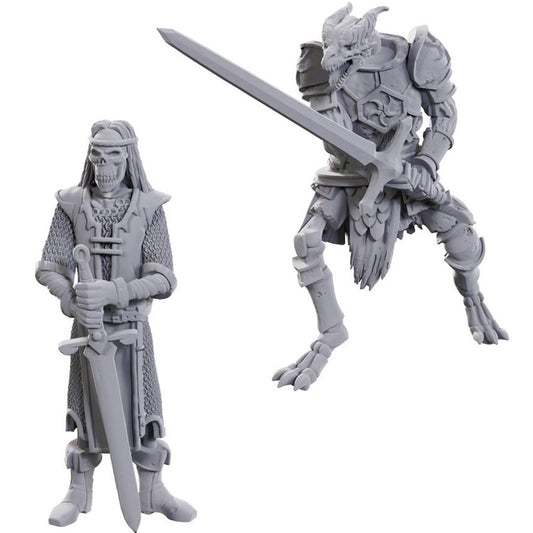 Dungeons & Dragons Nolzur's Marvelous Unpainted Miniatures:Limited Edition 50th anniversary Skeleton Knights