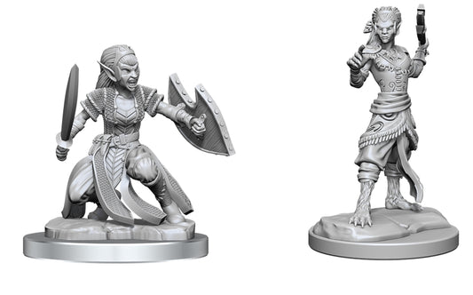 D&D Nolzur's Marvelous Unpainted Miniatures: Shifter Fighter Female W20