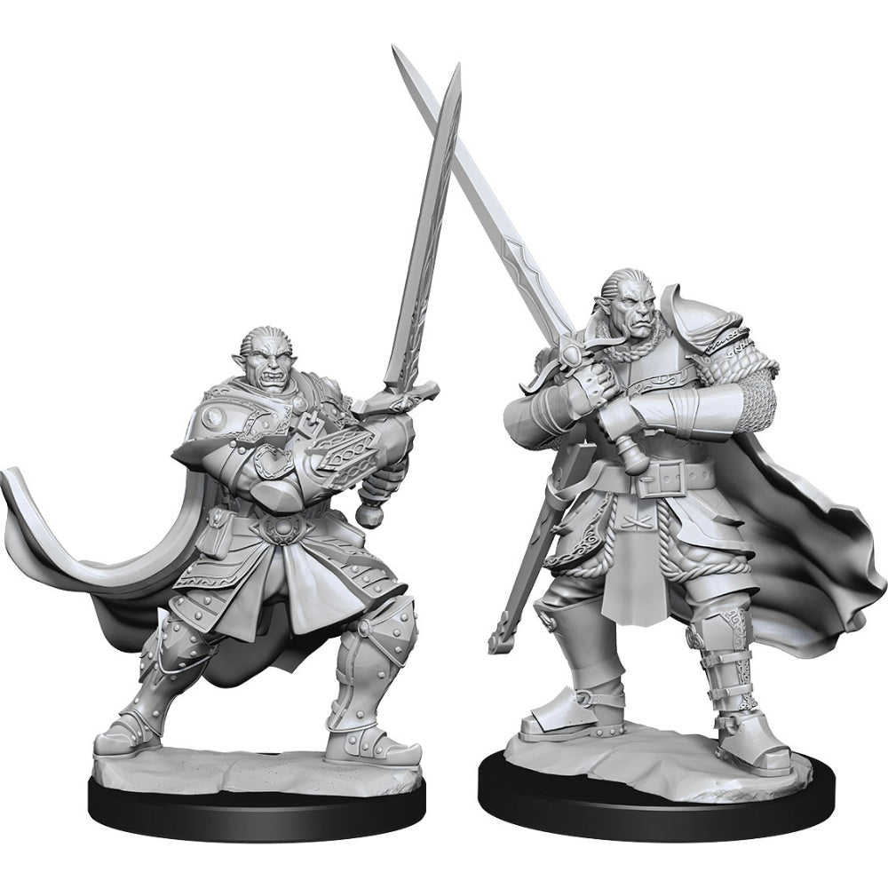 D&D Nolzur's Marvelous Unpainted Miniatures: Half-Orc Paladin Male W15