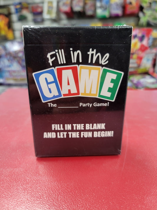 Fill in the Game Card Game