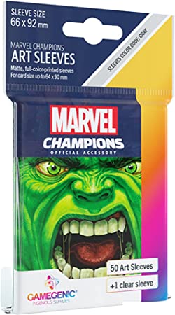 Marvel Champions Card Sleeves - Hulk (50)