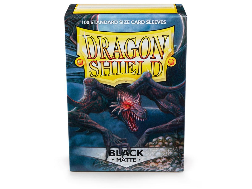 Dragon Shield Black Matte 100 card sleeves