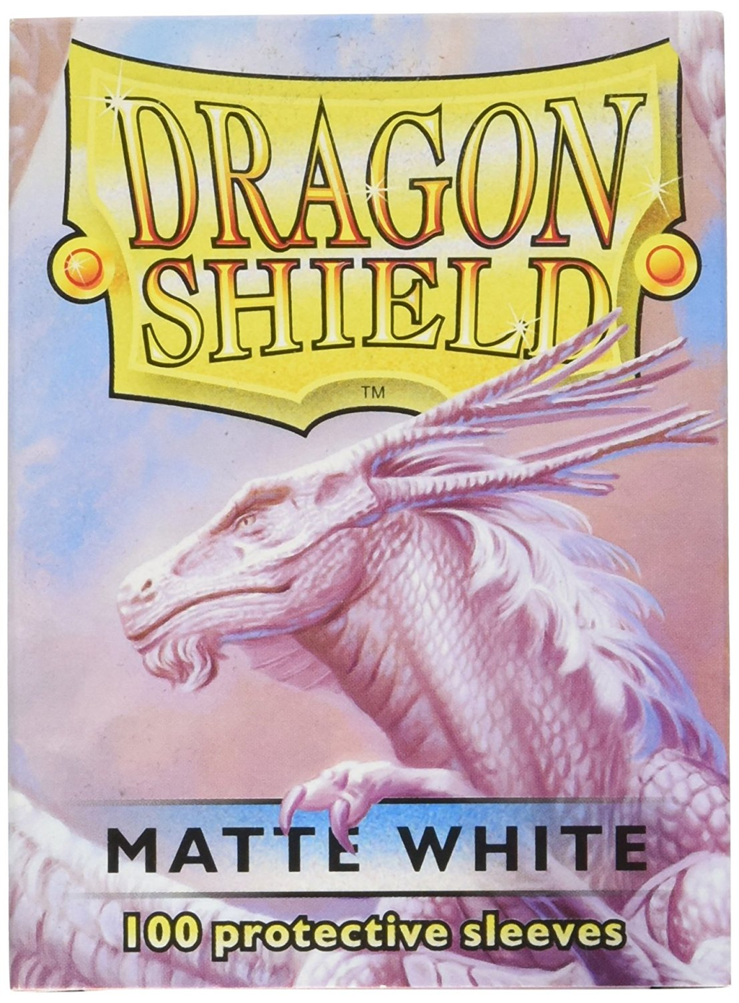 Dragon Shield Matte White 100 Card Sleeves