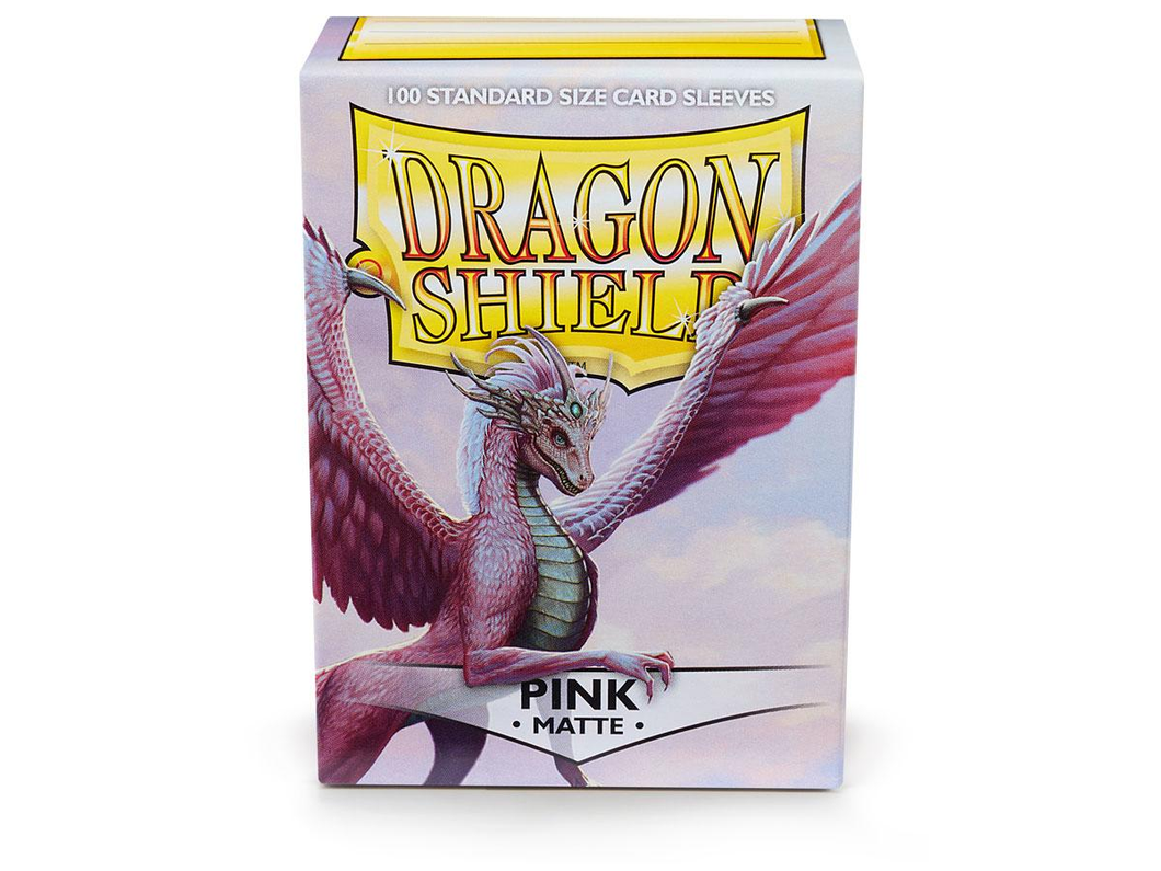 Dragon Shield card sleeves pink matte 100 count