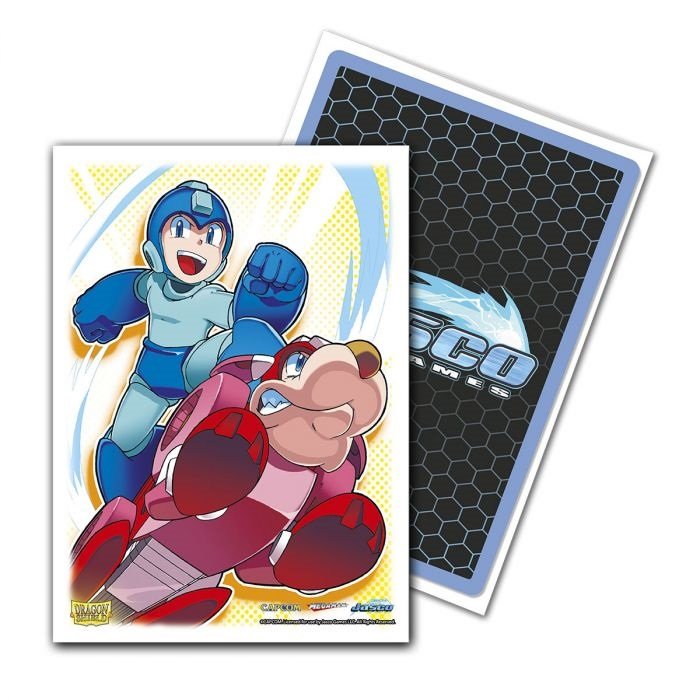 Mega Man & Rush card sleeves, 100 pack