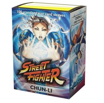 Dragon Shield card sleeves street fighter chun-li 100 sleeves