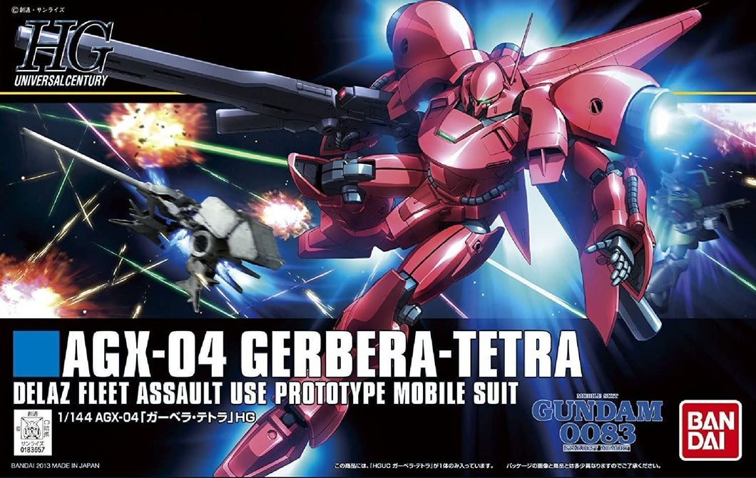 159 Gerbera Tetra Gundam 0083 HGUC 1:144 Model Kit