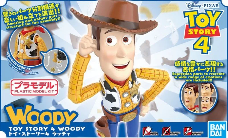 Woody Toy Story 4 Bandai Model Kit