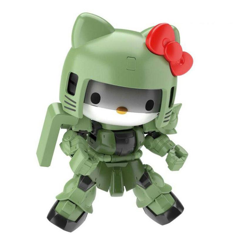 Hello Kitty Zaku II crossover model kit