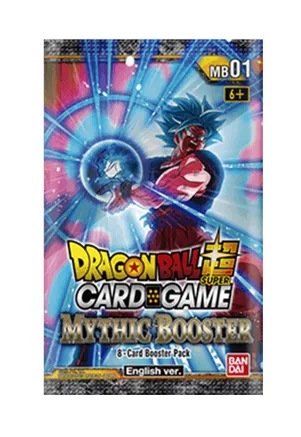 Dragonball Z Card Game Mythic Booster Pack with 8 cards