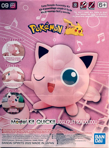 09 Jigglypuff Pokemon Model Kit