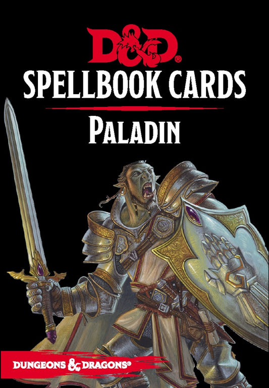D&D RPG Spellbook Cards - Paladin Deck