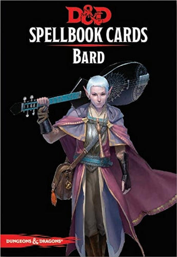 D&D RPG Spellbook Cards - Bard Deck