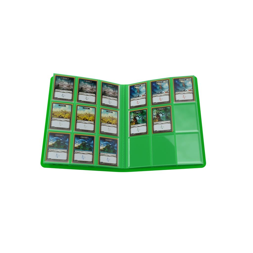 Casual Album 18-Pocket: Green inside view
