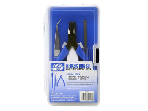 Mr. Basic Tool Set for plastic model kits by Mr. Hobby