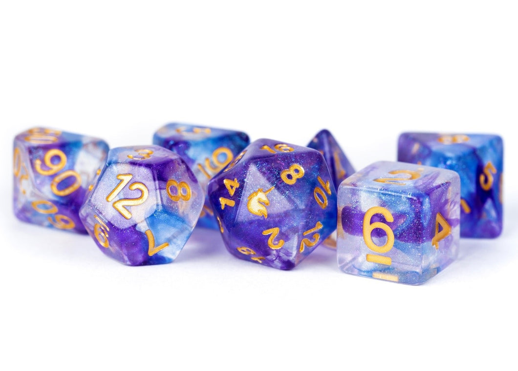 MDG Unicorn: Midnight Fantasy Dice Set (7)