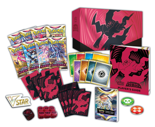 Pokemon TCG: Sword & Shield - Astral Radiance Elite Trainer Box contents