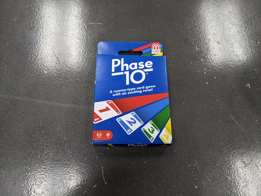 Phase 10 Card Game