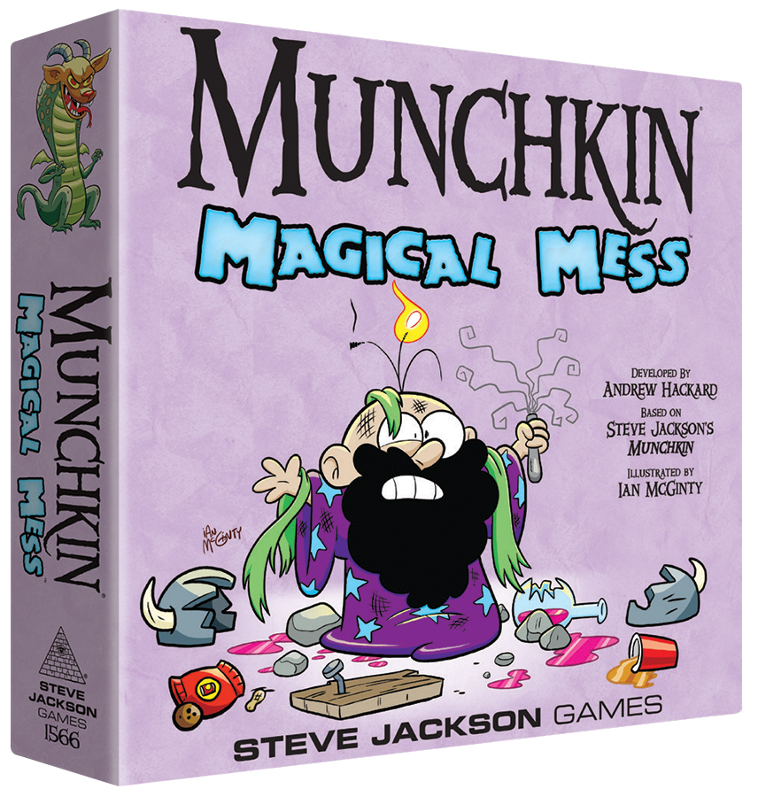 Munchkin magical mess card game