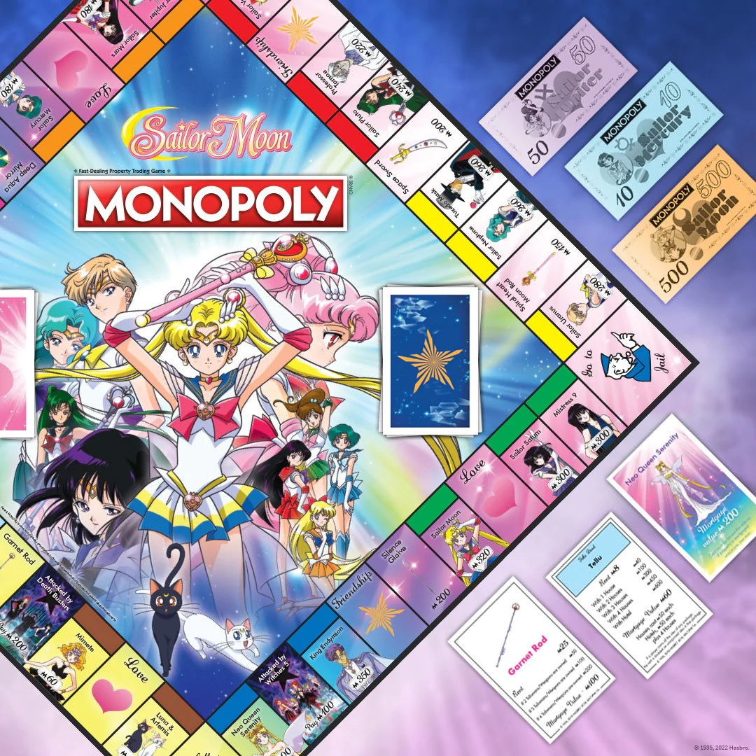 Sailor Moon Monopoly Board Game
