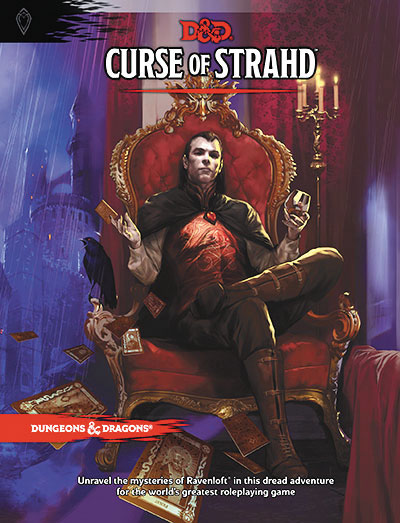 D&D RPG Curse of Strahd Book