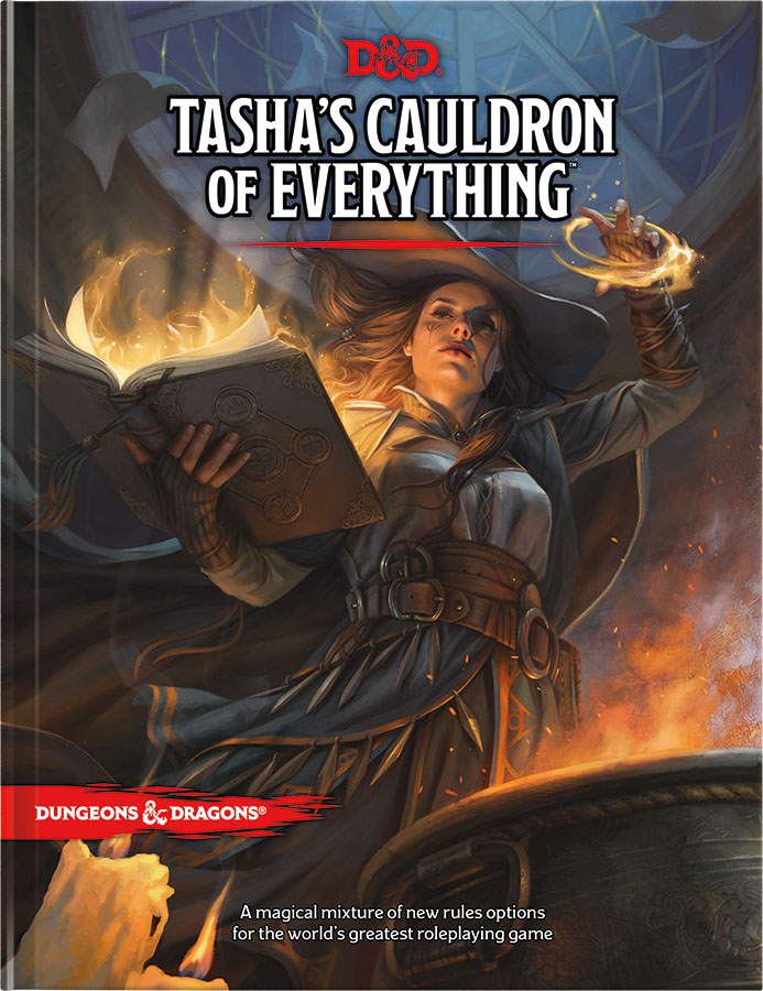 D&D RPG Hardcover Book Tasha's Cauldron of Everything