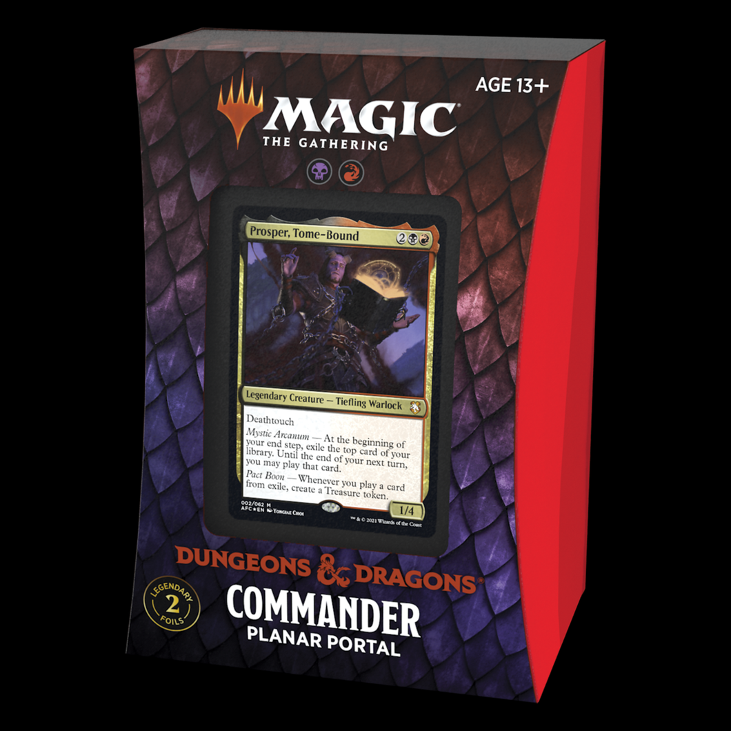 Planar Portal (black/red) Commander Deck