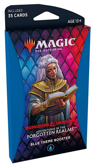 Magic TCG Adventures in the Forgotten Realms Blue Theme Booster