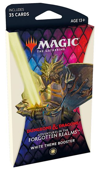 Magic TCG Adventures in the Forgotten Realms White Theme Booster