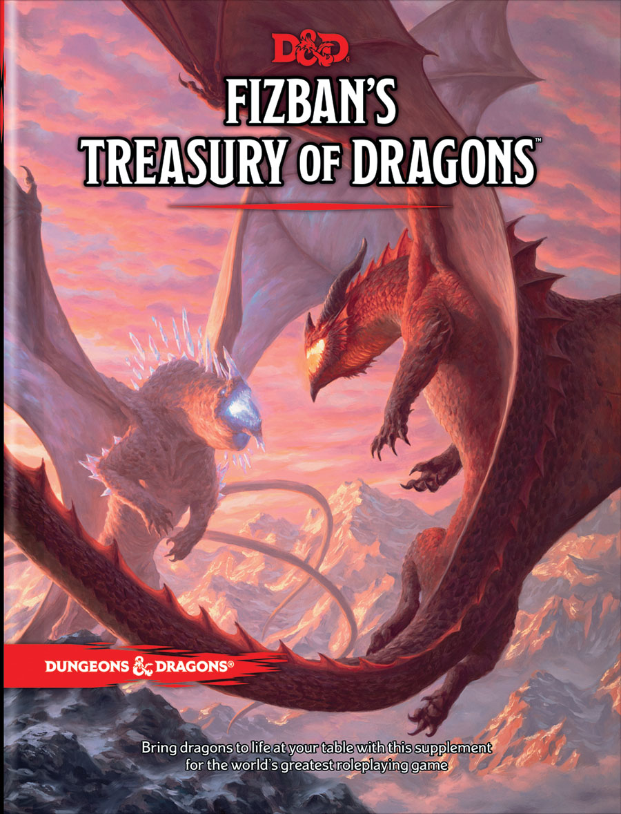 D&D RPG Fizban's Treasury of Dragons Hardcover Book