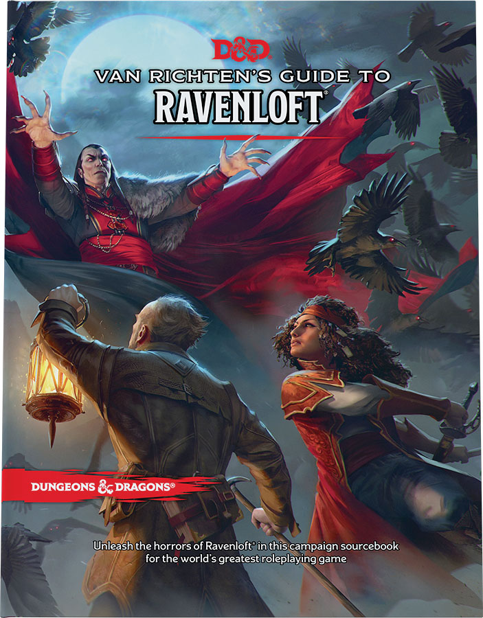 D&D RPG Van Richten's Guide to Ravenloft Hardcover Book