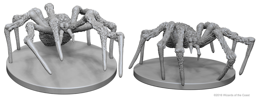 D&D Unpainted Miniatures, 2 spiders