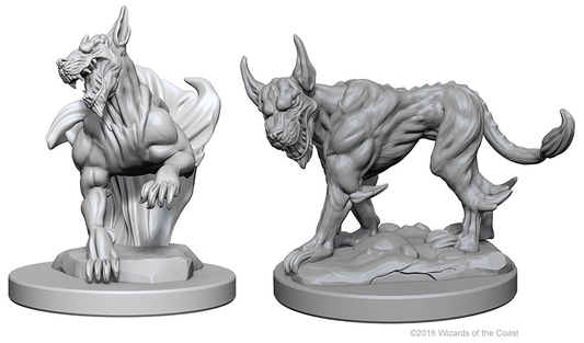D&D Nolzur's Marvelous Unpainted Miniatures: Blink Dogs