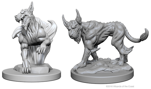 D&D Nolzur's Marvelous Unpainted Miniatures: Blink Dogs