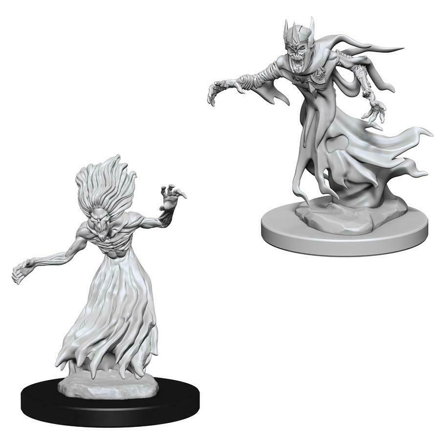 wraith & specter unpainted miniatures