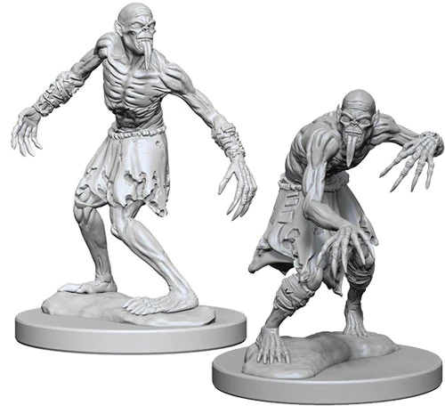 D&D Nolzur's Marvelous Unpainted Miniatures: Ghouls