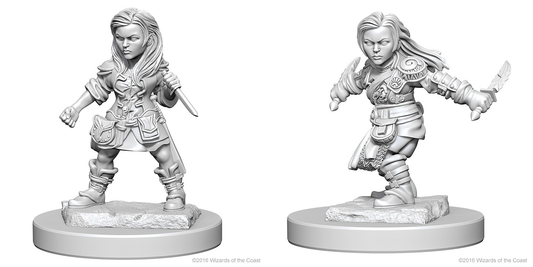 D&D Nolzur's Marvelous Unpainted Miniatures: Halfling Female Rogue