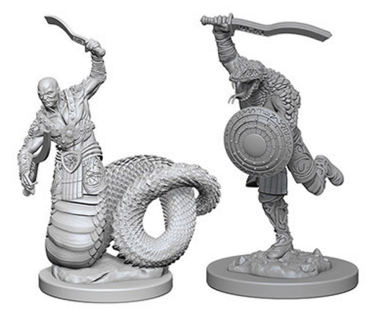 D&D Nolzur's Marvelous Unpainted Miniatures: Yuan-Ti Malisons