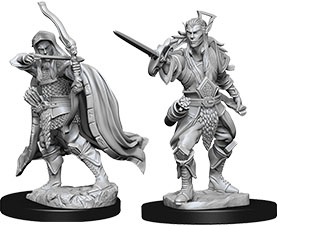 D&D Nolzur's Marvelous Unpainted Miniatures: Elf Male Rogue 2 figures